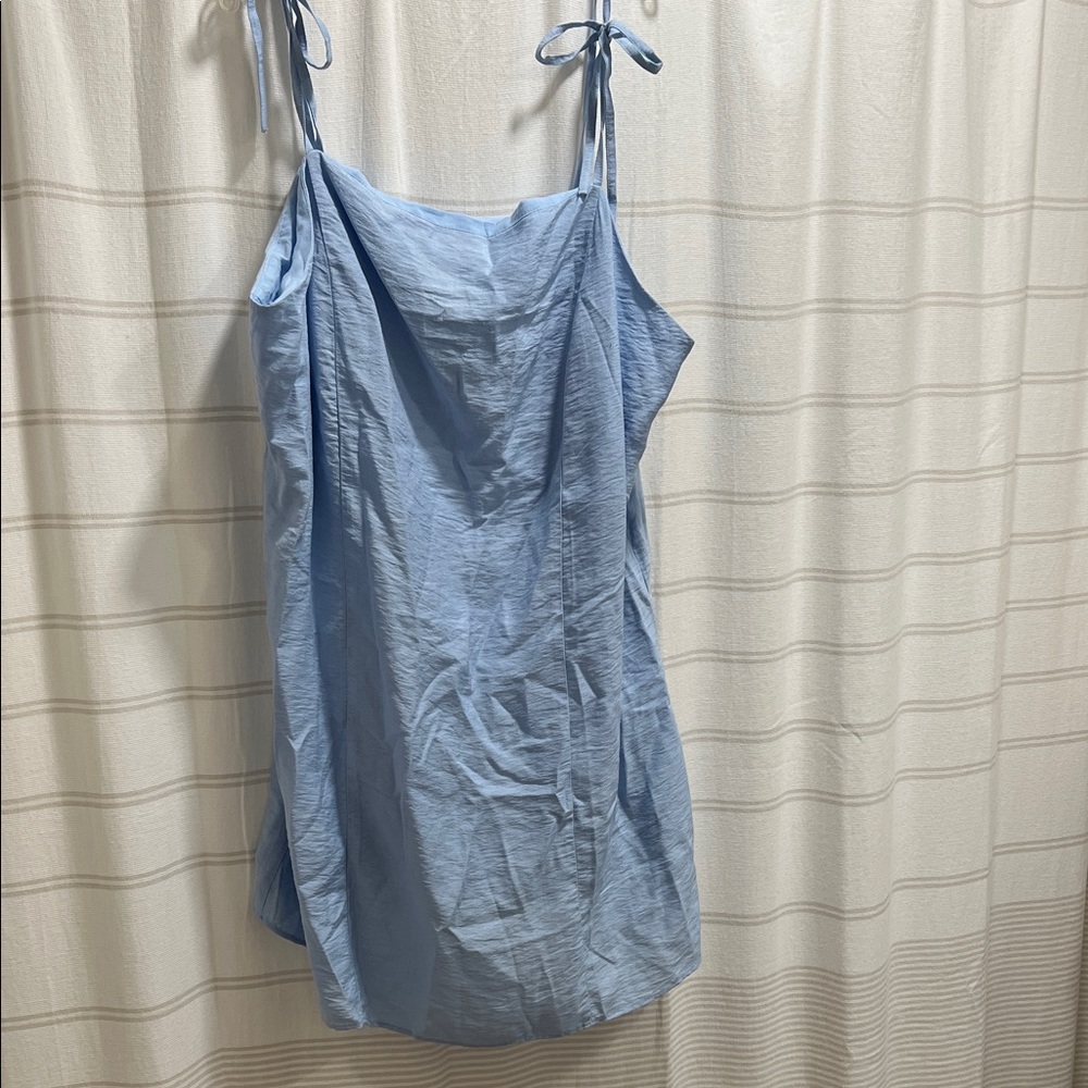 Tie strap dress